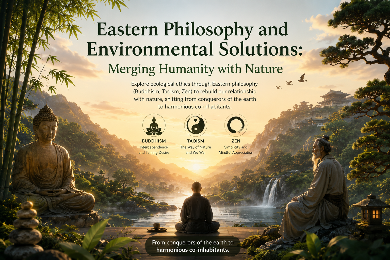 Eastern Philosophy and Environmental Solutions: Merging Humanity with Nature