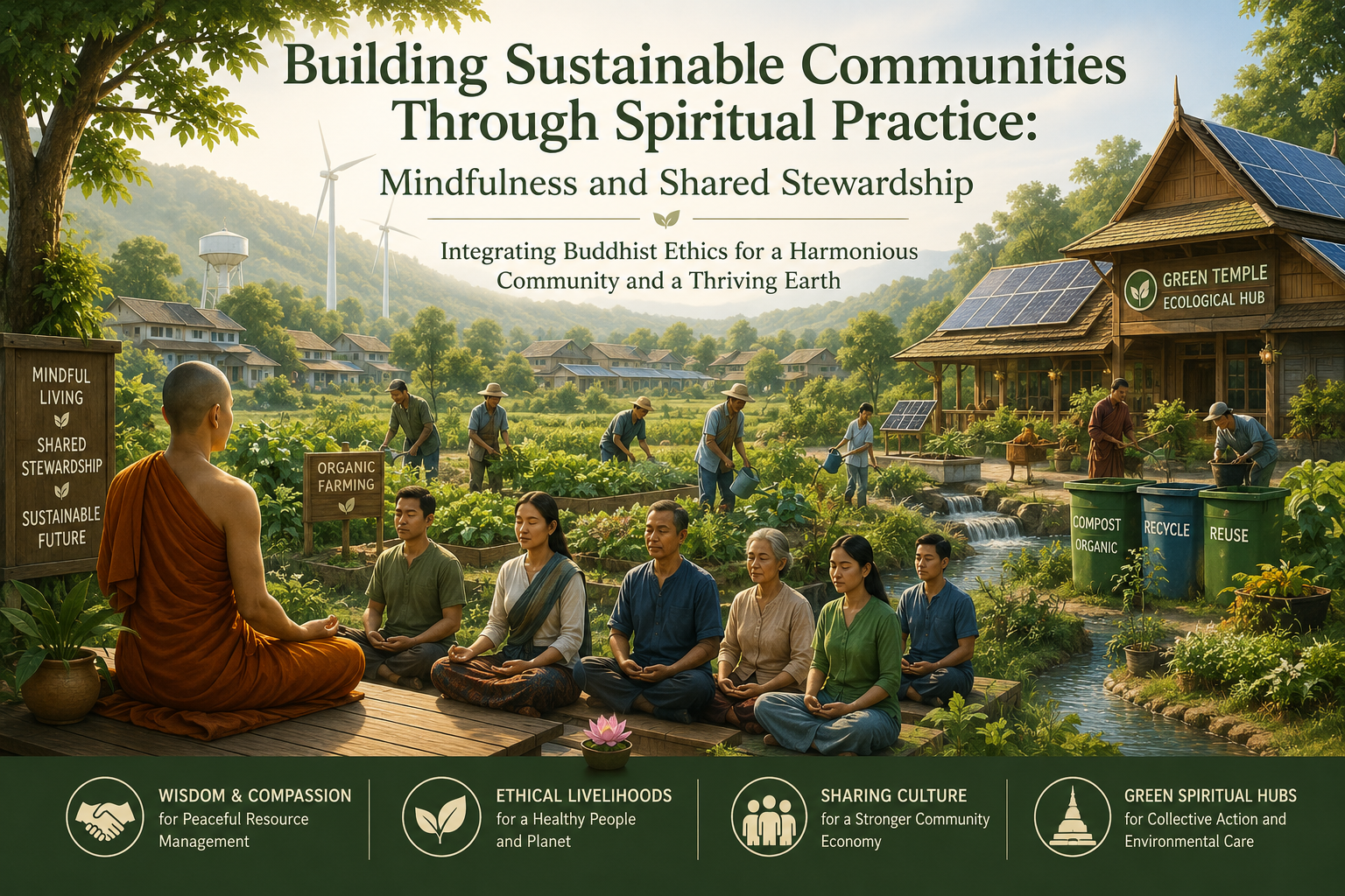 Building Sustainable Communities Through Spiritual Practice: Mindfulness and Shared Stewardship