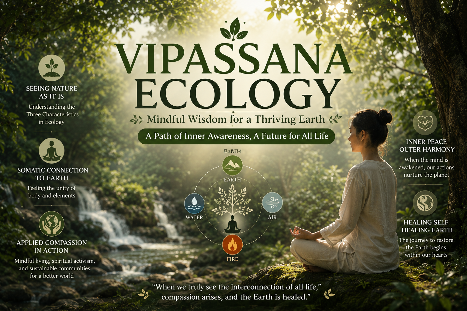 Vipassana Ecology: Concept and Application in Nature Restoration