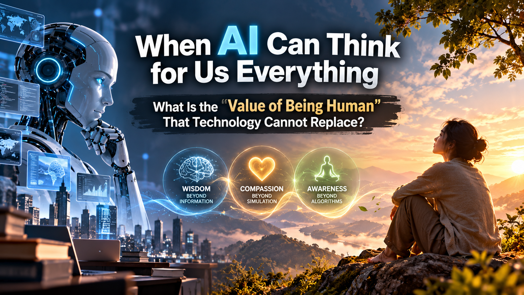 When AI Can Think for Us: What is the Irreplaceable Essence of the Human Mind?