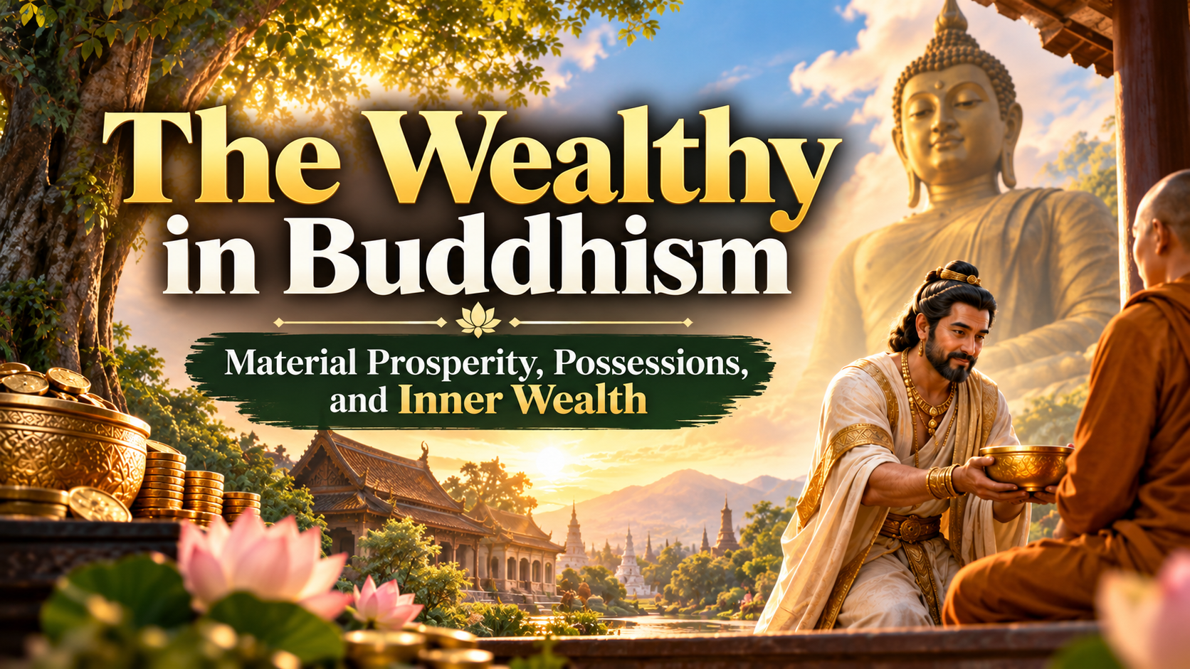 Wealth in Buddhism: Anāthapiṇḍika, the Seven Noble Treasures, and Inner Prosperity