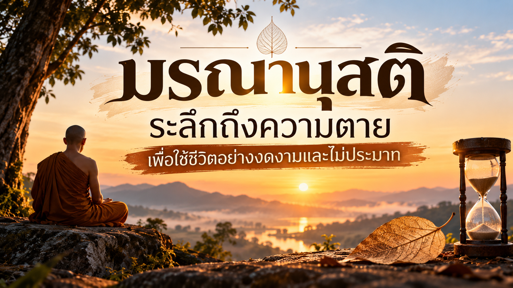 มรณานุสติในชีวิตประจำวัน: การมองเห็นความไม่เที่ยง เพื่อใช้ชีวิตทุกนาทีให้มีความหมายที่สุด