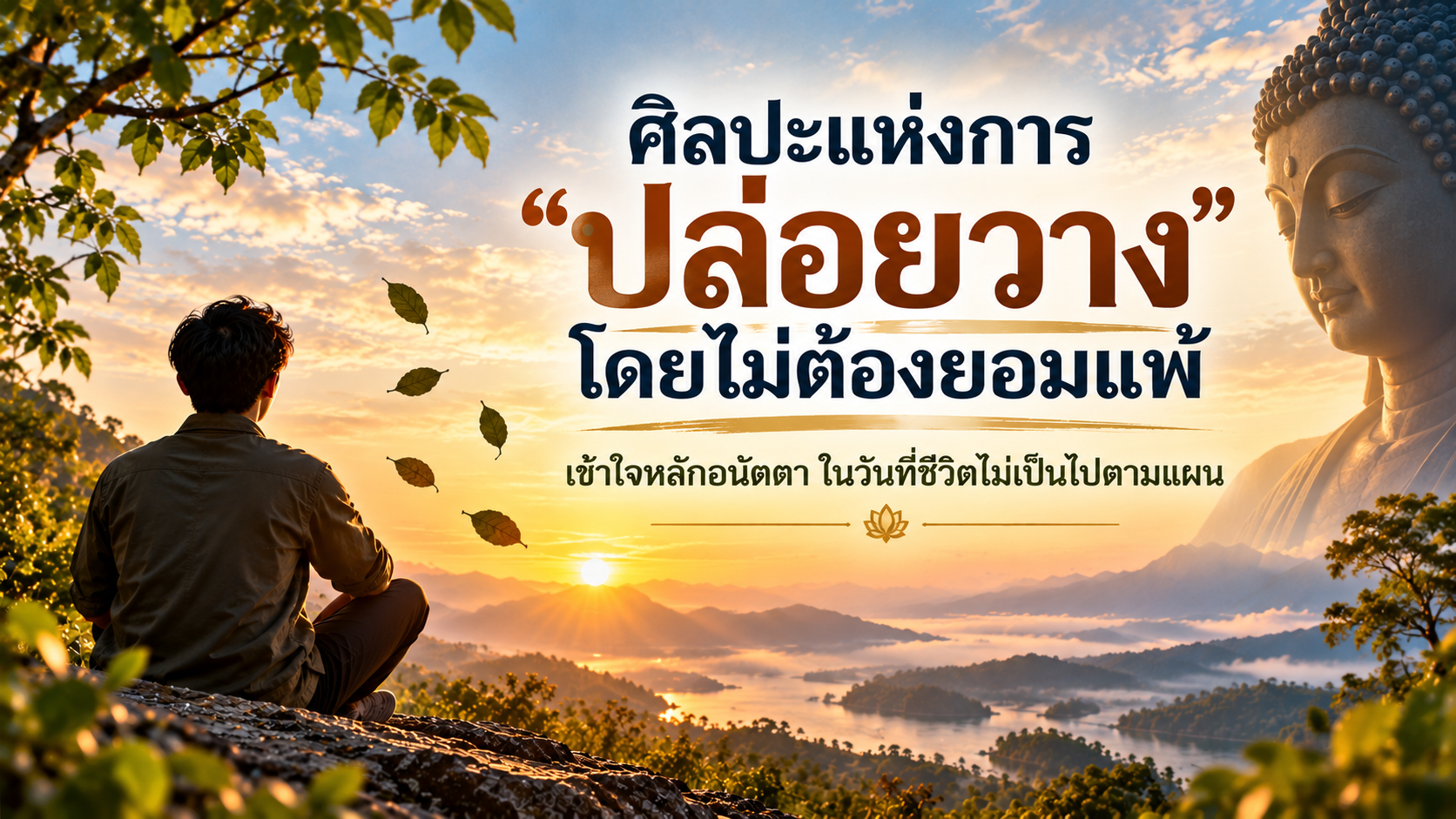 ศิลปะแห่งการ "ปล่อยวางโดยไม่ต้องยอมแพ้": เข้าใจหลักอนัตตา ในวันที่ชีวิตไม่เป็นไปตามแผน