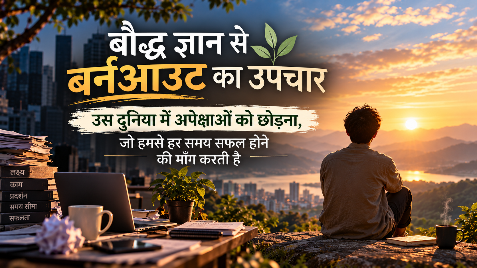 बौद्ध ज्ञान से बर्नआउट का उपचार: उस दुनिया में अपेक्षाओं को छोड़ना, जो हमसे हर समय सफल होने की माँग करती है