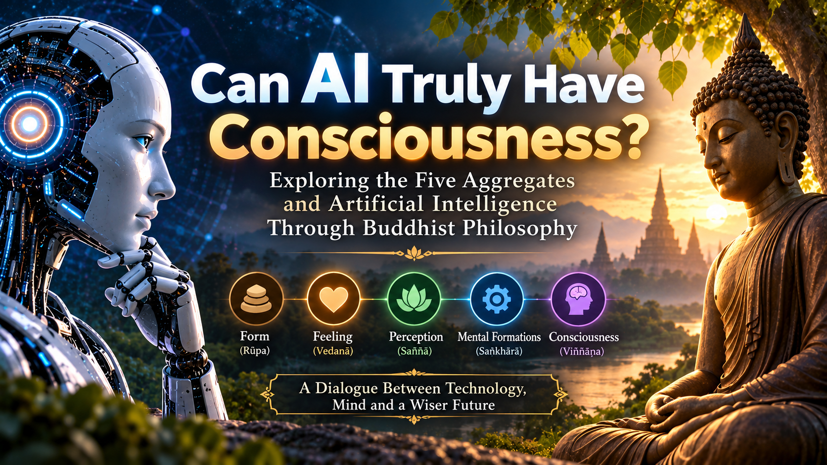 Can AI Truly Be Sentient? Decoding the Five Aggregates (Khandhas) and Artificial Intelligence