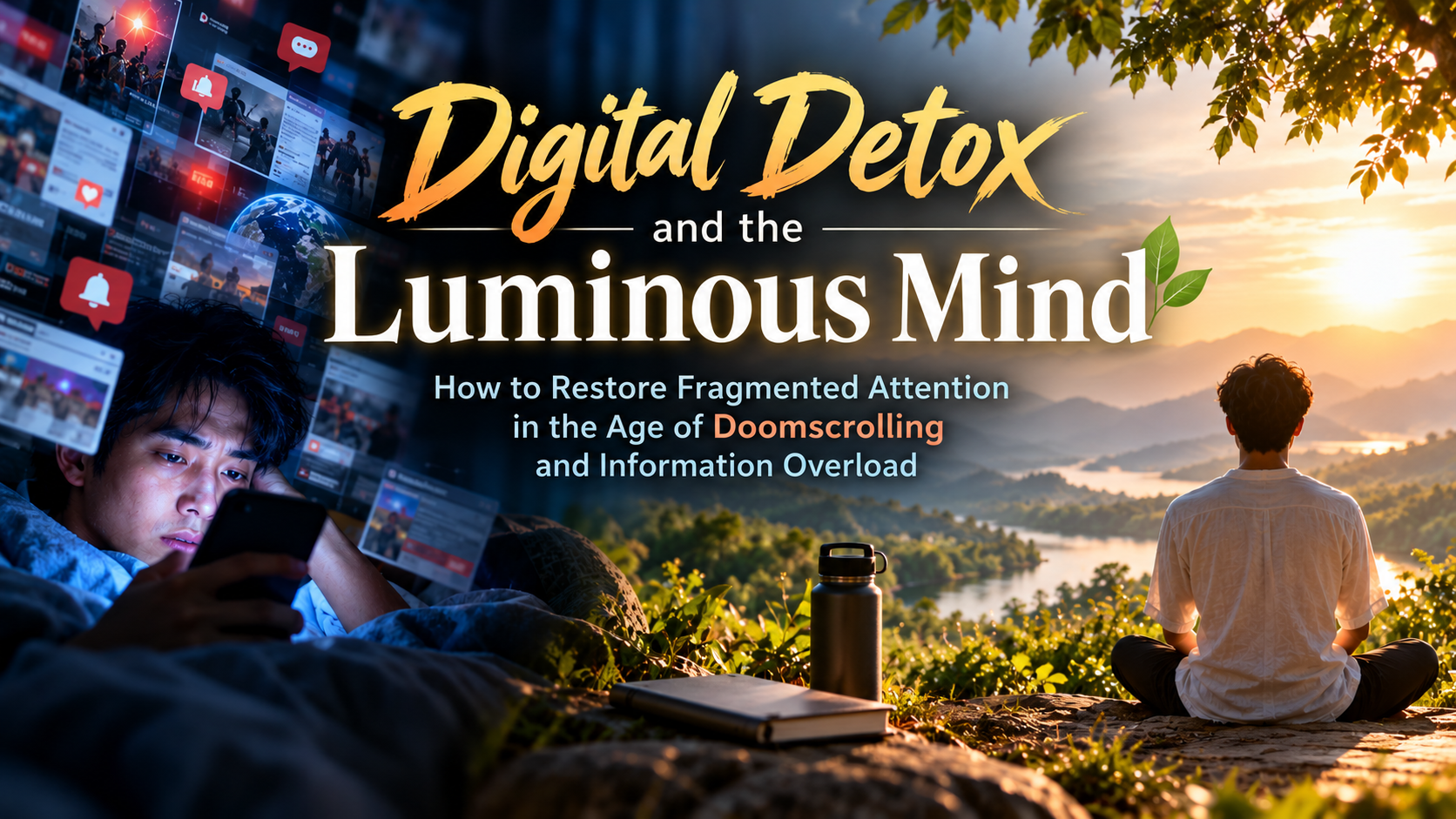 Digital Detox and the Radiant Mind: Restoring Scattered Focus from Doomscrolling and Information Overload
